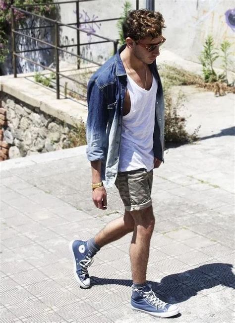 High Top Converse With Shorts Buy And Slay High Top Converse With