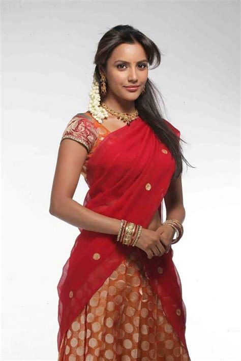 Hot Actress Priya Anand In Half Saree Look Orientale