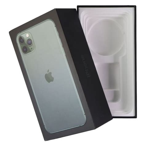 Retail Box Apple Iphone 11 Pro 256gb Midnight Green No Device