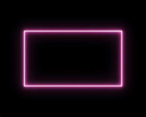 Twitch Animated Camera Overlay Pink Neon Webcam Border With Flickering