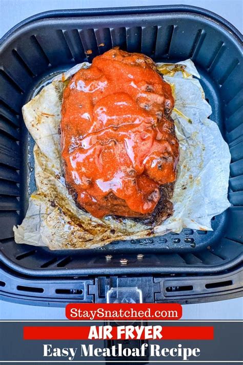 We love making comfort food dinners like this meatball and sauce recipe! Easy Air Fryer Meatloaf Recipe is a quick dish using 2 pounds of ground beef or turkey. The ...