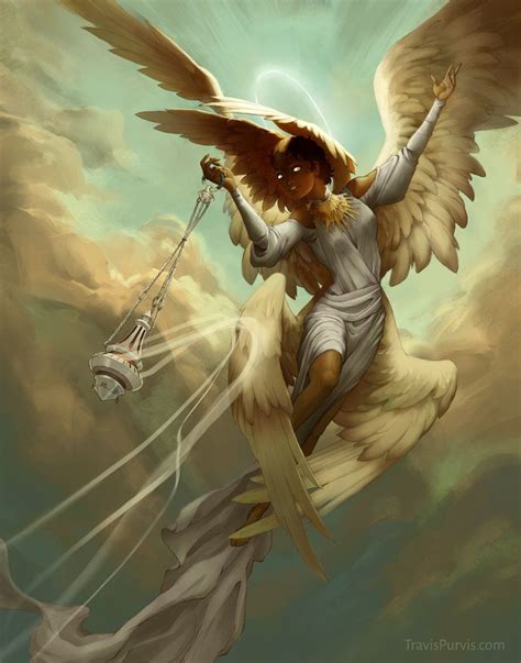 Seraphim By Travjames On Deviantart Fantasy Art Angels Seraph Angel