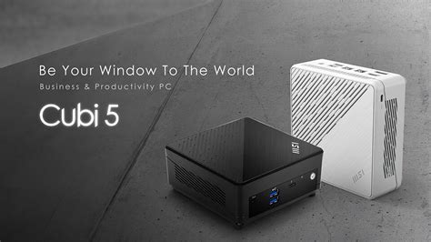 Msi Announces Cubi 5 12m Mini Pc Techpowerup