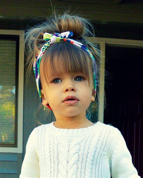 Oh My The Cutest Hairstyle For Girls Baby Girl Hair Little Girl