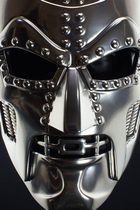 Marvel Doctor Doom Mask Replica Chrome Etsy