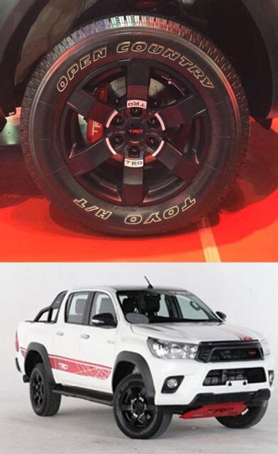 Trd Alloy Wheel 18 Matt Black Genuine For Toyota Hilux Revo 2015