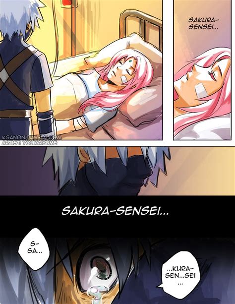 Youkaiyume On Twitter Kakasaku Genswap Au Comic I Did For A Request Of Sakura Sensei Getting