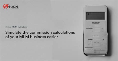 Free Mlm Calculator Mlm Commission And Profit Calculation
