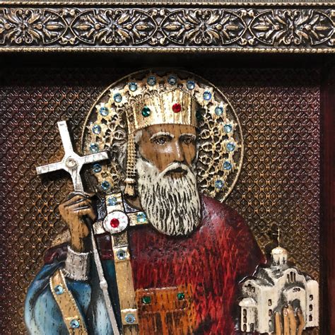 Vladimir The Great Icon Saint Vladimir Sviatoslavich Etsy