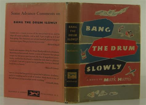 Bang The Drum Slowly Par Harris Mark Very Good Hardcover 1956 1st