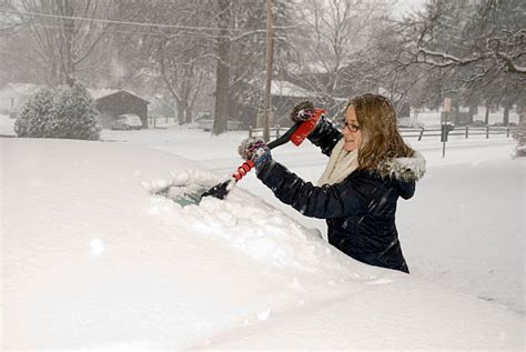 Snow Plowed Driveway Stock Photos Pictures And Royalty Free Images Istock