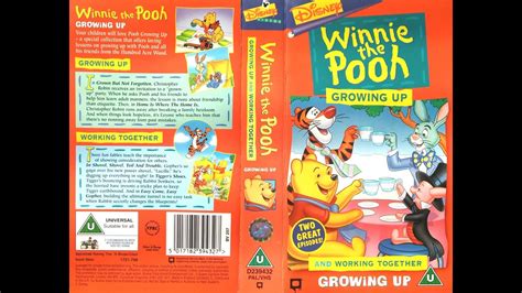 Opening Of Winnie The Pooh Growing Up And Working Together 1998