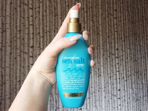 Ogx Moroccan Sea Salt Spray Review How I Use It Gina