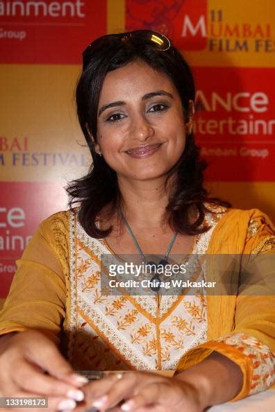 Indian Actress Divya Dutta Attends The Press Conference For The Film