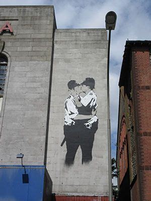 Oral D Anglais Analyse D Un Graffiti De Banksy