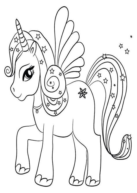Dibujo De Unicornios Para Pintar