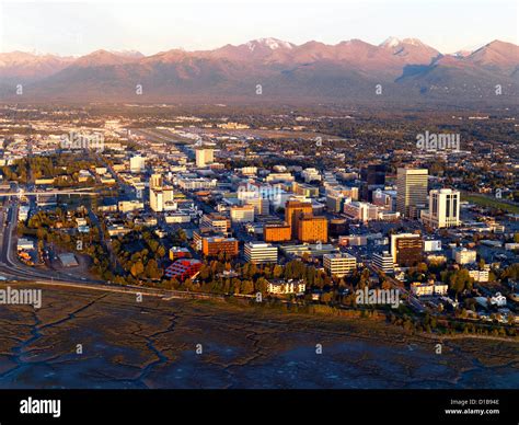 Anchorage Alaska The Largest City In Alaska At The Head Of The Cook