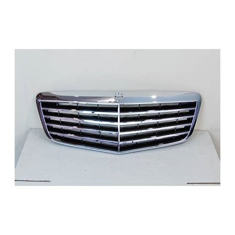 Front Grill Mercedes W211 07 09 Facelift Look Amg Bimar Tuning