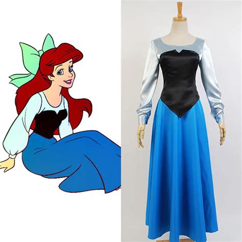 ariel inspired princess girls dress little mermaid in