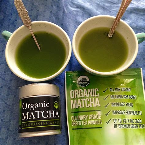 Ceremonial grade matcha is mixed with pure water of low temperature to accentuate its fine, delicate taste. Intrice Blog: Review: Kiss Me Organics Matcha Green Tea ...