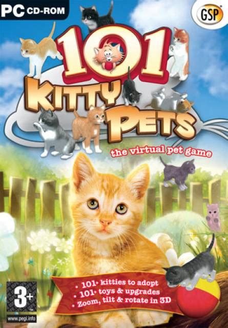 101 Kitty Pets Pc Begagnade Spel