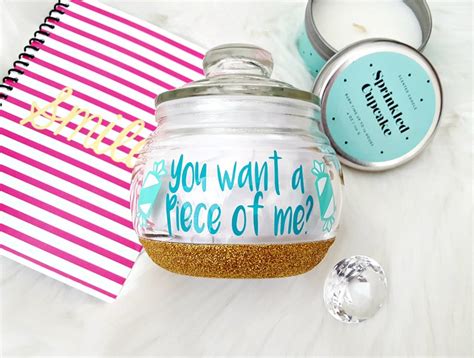 You Want A Piece Of Me Funny Candy Jar Teacher Jar Office Etsy
