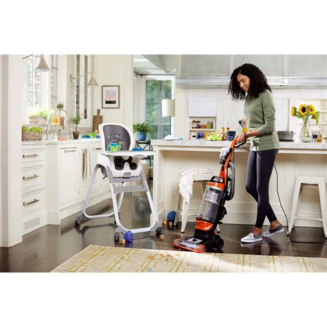 Bissell Cleanview Bagless Corded Upright Vacuum Cleaner 8 Amps Orange