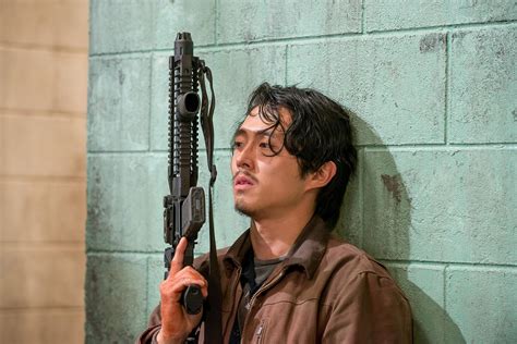 On the walking dead, actor steven yeun (l) played a character named glenn rhee who was the. The Walking Dead season 7: Glenn actor Steven Yeun on his ...