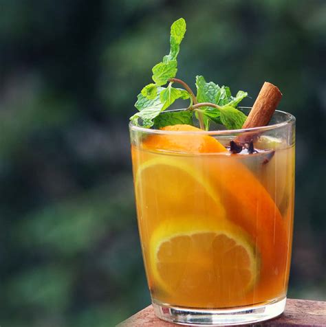 Cinnamon Spiced Orange Iced Tea Recipe By Archanas Kitchen