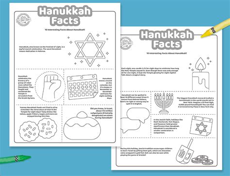 Fun Hanukkah Facts For Kids To Print And Learn Kids Activities Blog