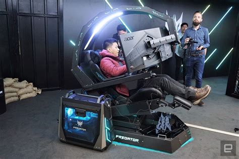Acer unveiled the predator thronos air in september at the 2019 ifa tech exhibition in berlin, germany, calling the massive chair the perfect gaming cave for hard core enthusiasts. modular. Acer's Predator Thronos is a cockpit masquerading as ...