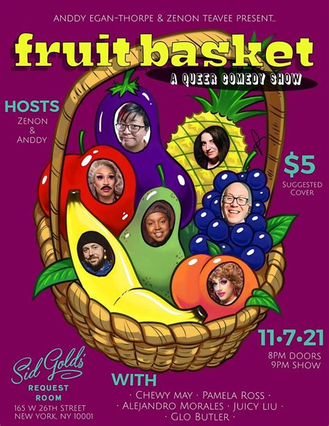 Fruit Basket A Queer Comedy Show Go Magazine