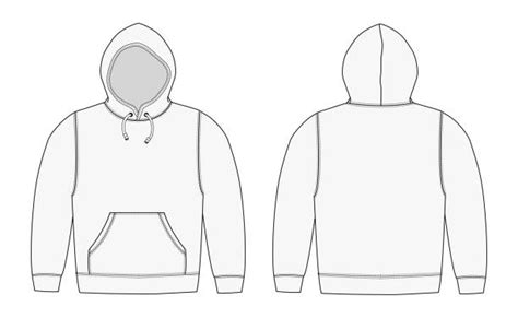 Blank Hoodie Template