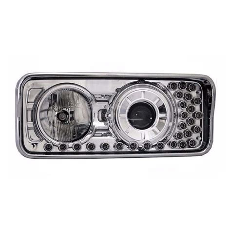 Chrome Projector Headlight For Freightliner Classic Classic Xl