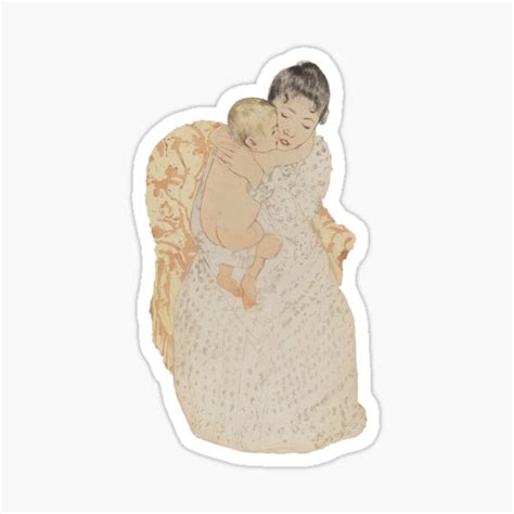 Maternal Caress Mary Cassatt Sticker For Sale By BildendeKunst