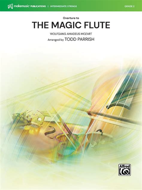 Overture To The Magic Flute String Orchestra Conductor Score And Parts