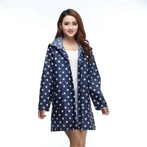 Cute Little Long Thin Kuanbo A Single Adult Female Raincoat Rain Jacket