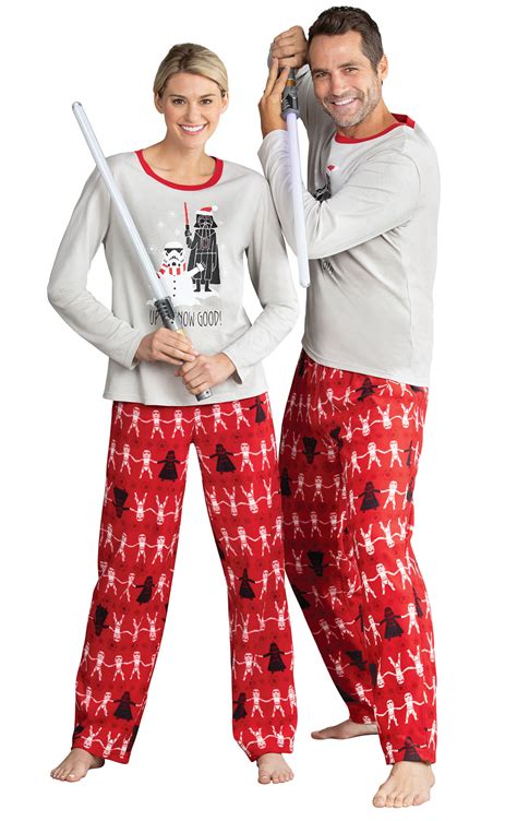 Star Wars His And Hers Matching Pajamas Red