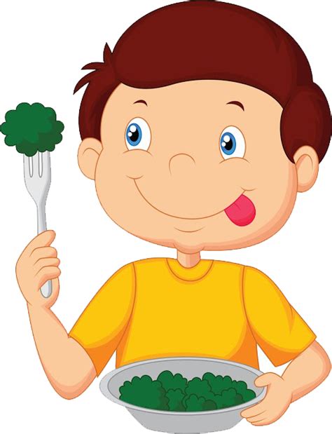 Eating Eat Clipart Child Food Cartoon Boy Transparent Eat Clipart