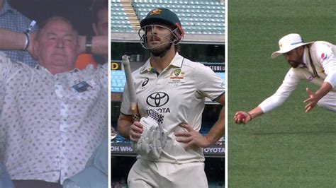 Australia Vs Pakistan Second Test Day Three Highlights Mitch Marsh