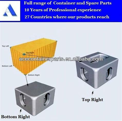 Iso Container Corner Castings For Shipping Intensiveby