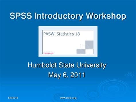 Ppt Spss Introductory Workshop Powerpoint Presentation Free Download