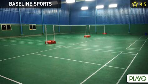 Baseline Sports 3 Badminton Courts Bangalore On Playo Badminton