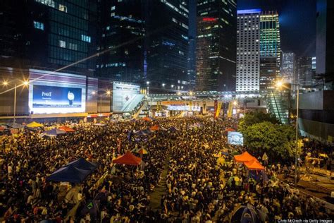 Hong Kong Protests Return In Spectacular Style As Thousands Gather For