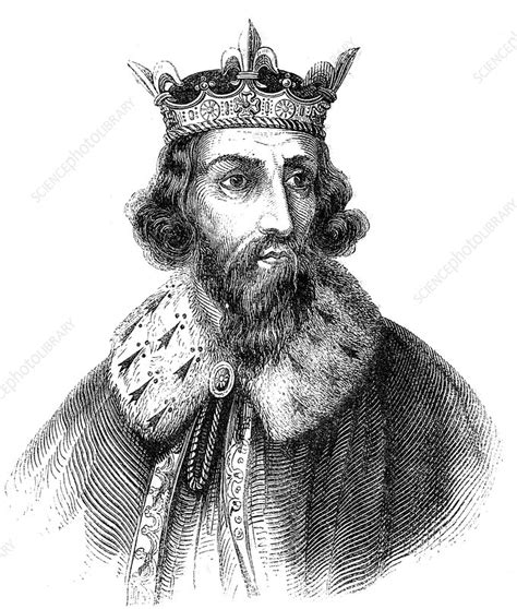 Alfred The Great Anglo Saxon King Of Wessex From 871 C1850 Stock
