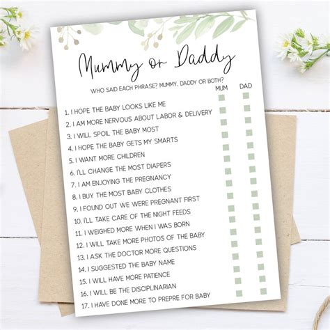 Who Said The Phrase Mummy Or Daddy Who Said It Baby Etsy Australia