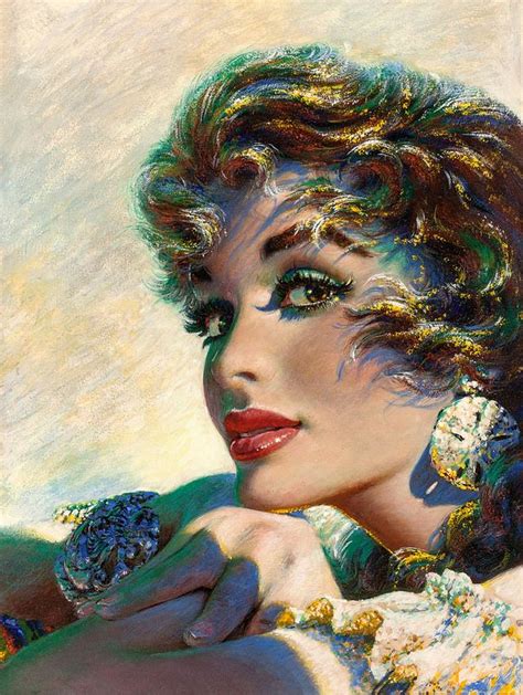 Edwin Georgi Pulp Art Vintage Illustration Art