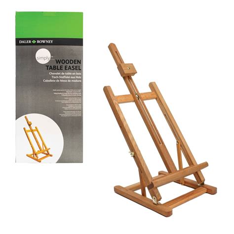 Daler Rowney Simply Wooden Table Easel Art Supplies From Crafty Arts Uk