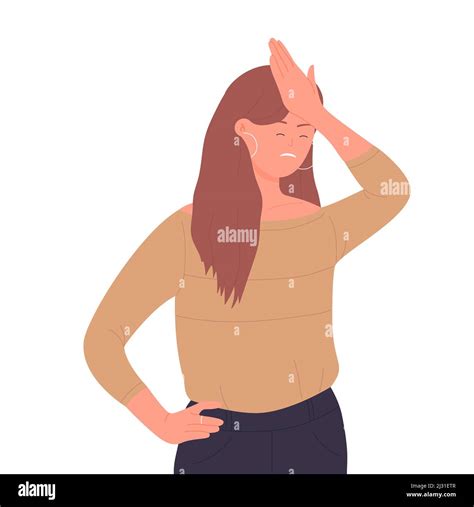 Sorrow And Shame Stock Vector Images Alamy