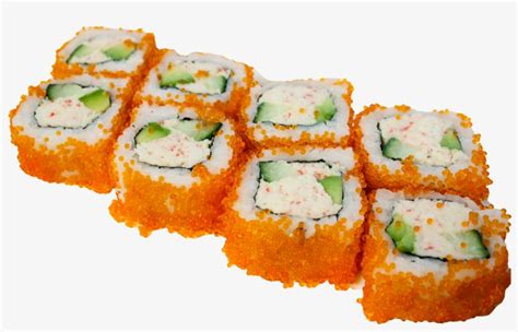 Download California Maki Sushi Png Transparent Png 1133x706 Free